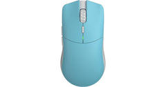 Glorious Forge Model O PRO Wireless (Blue Lynx) 2.4Ghz + Wired Gaming Mouse 55g Lightweight , 19K DPI w/6 Programmable Buttons, Up To 80-Hour Battery
