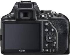Nikon D3500 DSLR Camera with 18-55mm and 70-300mm Lenses (1588) + 64GB ExtremePro Card + 2 x EN-EL14a Battery + Corel Photo Software + Case + Telephoto Lens + More - International Model