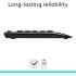 Logitech MK345 Wireless Keyboard and Mouse Combo with Palm Rest, 2.4 GHz USB Receiver, Compatible with PC, Laptop, Black (عربي)