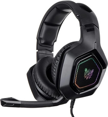 Onikuma K10 Wired RGB Gaming Headset - Black