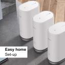 Huawei Mesh 3 (3 Pack) Whole Home Mesh System Wi-Fi AX3000 - Seamless & Speedy, Up to 3000Mbps, Connect 250+ Devices, Ultra-Fast Connection in Med-Large Homes – Pack of 3
