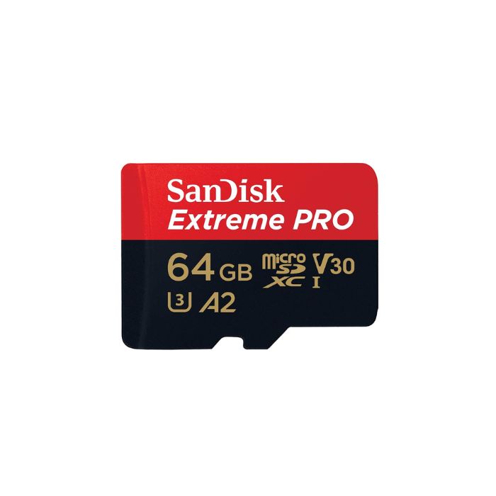 SanDisk 64GB Extreme PRO microSDXC Card + SD Adapter | SDSQXCU88573