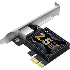 TP-Link 2.5GB PCIe Network Card (TX201) – PCIe to 2.5 Gigabit Ethernet Network Adapter, Supports Windows 11/10/8.1/8/7, Win Server 2022/2019/2016, Linux | TX201 | - CompuMe