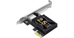 TP-Link 2.5GB PCIe Network Card (TX201) – PCIe to 2.5 Gigabit Ethernet Network Adapter, Supports Windows 11/10/8.1/8/7, Win Server 2022/2019/2016, Linux