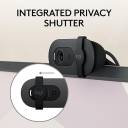 Logitech Brio 105 Full HD 1080p Webcam for Meetings and Streaming, Auto-Light Balance, Built-in Mic, Privacy Shutter