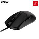 MSI Forge GM100 Gaming Mouse - 6400DPI Optical Sensor Balanced 10M Click Switch 7 Buttons 8ms Latency RGB LED 108g Wired