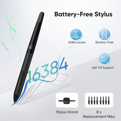 XPPen Deco with 16384 tablet for portable computing