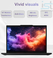 Lenovo ThinkPad T14 G6 Business AI PC Laptop, 14" FHD+ Touchscreen, Intel 12-Core Ultra 5 225U (> Ultra7 155U), 16GB DDR5, 512GB SSD, Thunderbolt 4, Backlit, Fingerprint, IR Webcam, Windows 11 Pro