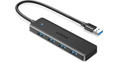 UGREEN USB 3.0 Hub 4 Ports – Ultra Slim USB-A Splitter for Laptop & PC