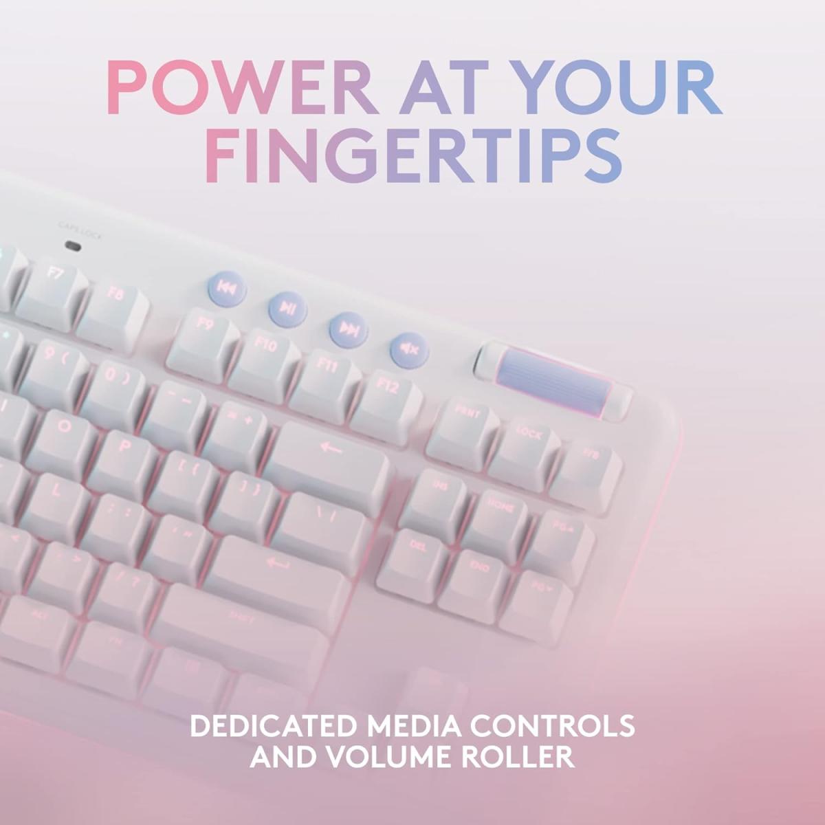 Logitech Mist G713 RGB wired mechanical gaming keyboard for computer setup