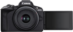 Canon EOS R50 Mirrorless Camera with 18-45mm Lens