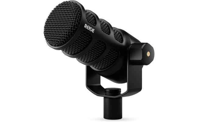 Rode PodMic USB Versatile Dynamic Broadcast Microphone With XLR and USB Connectivity for Podcasting, Streaming, Gaming, Music-Making and Content Creation
