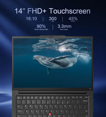 Lenovo ThinkPad E14 Business Touchscreen Laptop (14" FHD+, Intel Core i5-1335U (> i7-1255U), 16GB RAM, 512GB SSD), Fingerprint Reader, 1080p Webcam, Backlit, Thunderbolt 4, Ethernet, Wi-Fi, Win 11 Pro