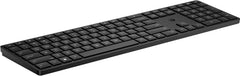 HP 450 Programmable Wireless Keyboard - Wireless Connectivity - RF - 32.81 ft - 2.40 GHz - 19 Hot Key(s) - Mute, Dictation, Emoji Hot Key(s) - English (Canada) - PC - Plunger Keyswitch - AAA Battery S