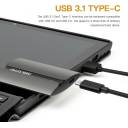 Hiksemi SHIELD Portable SSD - 512GB, USB 3.2 Type‑C, 560MB/s Read, 500MB/s Write, Compact Aluminum Alloy Build
