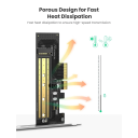UGREEN M.2 NVMe to PCIe 3.0 x4 Adapter Card M-Key SSD 2280 2260 2242 2230 Desktop PCI Express Converter Card 70503