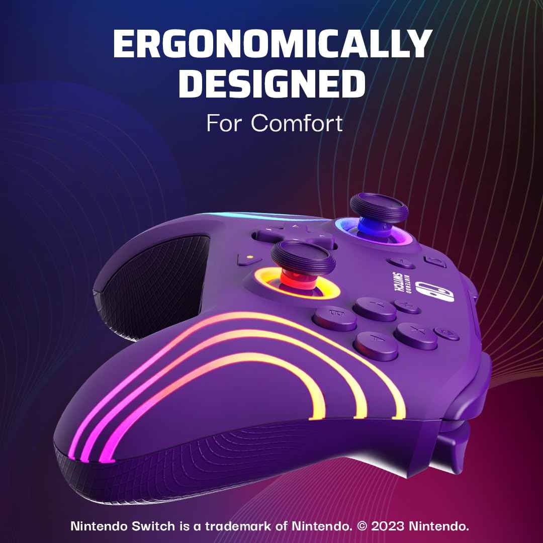 PDP Gaming RGB wireless gamepad for computer setup