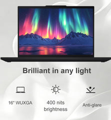 Lenovo ThinkPad T16 Gen 4 Business AI Laptop (16" FHD+, AMD Ryzen AI 7 PRO 350 (> Intel Ultra 7 255U), 32GB DDR5, 1TB SSD) Copilot+ PC, 2x Thunderbolt 4, Backlit, Fingerprint, IR Webcam, Win 11 Pro