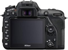 Nikon D7500 DSLR Camera (Body Only) (1581) + 64GB Memory Card + Case + Corel Photo Software + 2 x EN-EL 15 Battery + Card Reader + LED Light + HDMI Cable + Cleaning Set + Flex Tripod + More