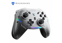 MACHENIKE G5 Pro Wireless Gaming Controller for Windows PC, Switch, IOS & Android, PC Controller Hall Effect Joystick Triggers / Gyroscope, RGB Lights - Black