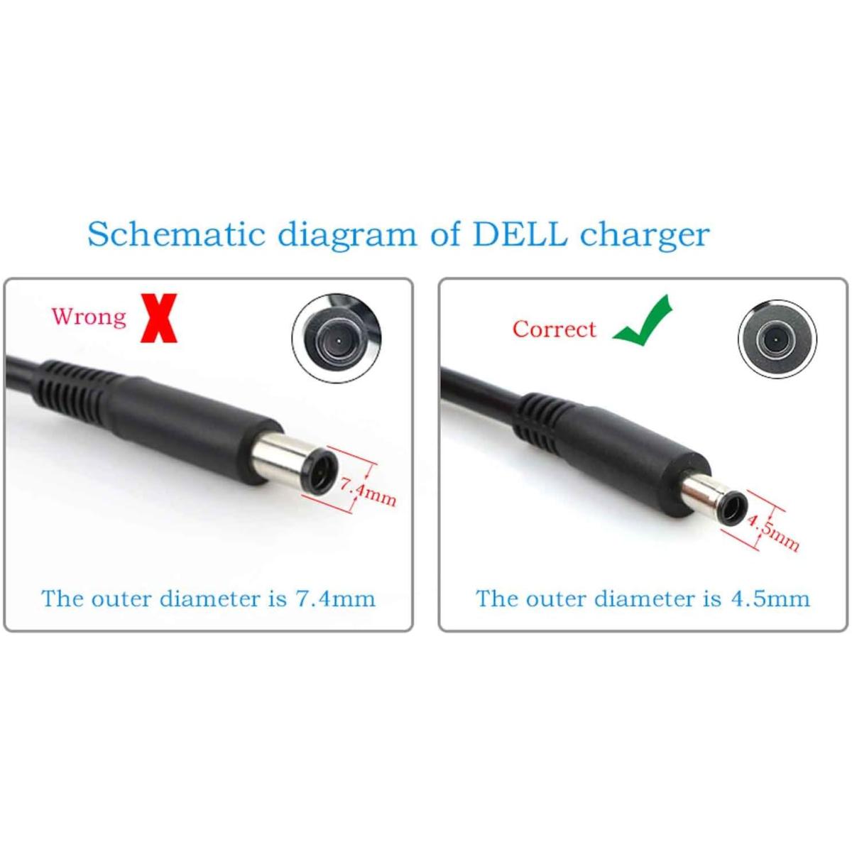 Dell charger for device charging