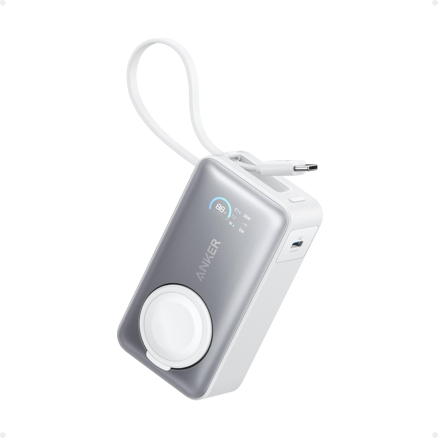 Anker MagGo Power Bank (10K, 35W, for Apple Watch), power banks