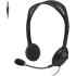 Logitech H111 Wired Headset, Stereo Headphones with Noise-Cancelling Microphone, 3.5 mm Audio Jack, PC/Mac/Laptop/Smartphone/Tablet - Black