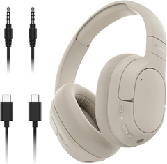 Belkin Soundform Isolate Noise Cancelling Headphones - Sand