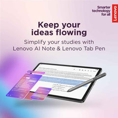 Idea Tab - College Tablet - 11″ 2.5K IPS Touchscreen Display - 90Hz - MediaTek Dimensity 6300-8 GB Memory - 256 GB Storage - Integrated Arm Mali-G57 MC2 - Tab Pen and Folio Case