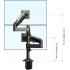 North Bayou (NB H180) Ergonomic Desk Mount Dual Monitor Arm, Up To 17-27" Size & 2-9kg Weight, Horizontal Or Vertical 360° Rotation, Vesa 75mm x 75 mm To 100mm x 100mm Mounting Hole