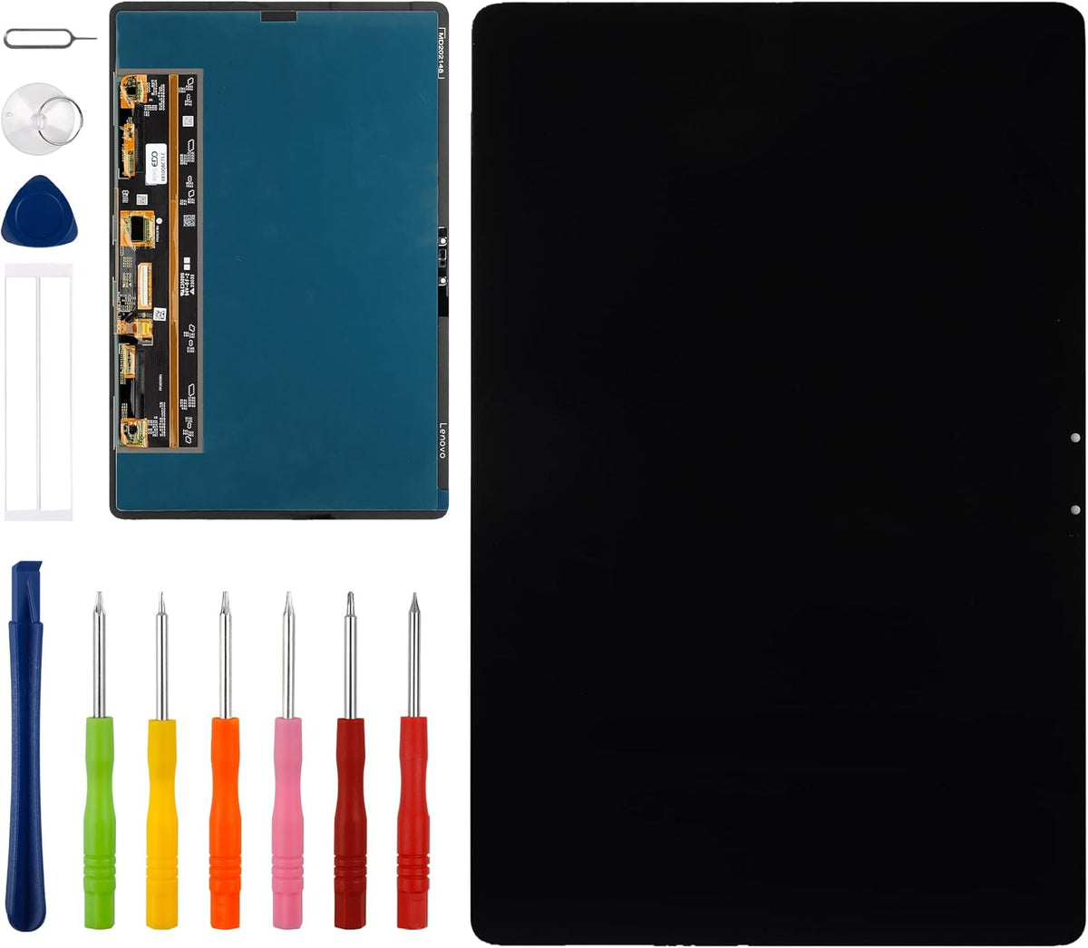 [with Frame] Vvsialeek New LCD Touch Screen Digitizer Assembly for Lenovo Tab P11 Pro [11.5 inch] TB-J706F with Technical Repair Tools Kit- Fingerprint Function