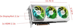 Radeon RX 9070 XT Steel Legend 16GB Graphics Card, AMD RDNA 4 Architecture, 16GB GDDR6, PCIe 5.0, Triple Fans, Polychrome SYNC, Reinforced Metal Frame, DisplayPort 2.1a, HDMI 2.1b