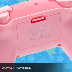 PowerA Wireless Controller for Nintendo Switch - Kirby Mouthful, Switch Lite/Switch-OLED Model, Nintendo Switch 2, AA Battery Powered (Battery Included), Bluetooth, Motion Controls, Officially Licensed