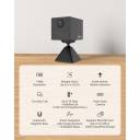 EZVIZ CB2 Security Battery Camera Wireless Wifi with Audio, 1080P, Mini Camera with Smart Human Motion Detection, Two Way Talk with Magnetic Base, Night Vision, Supports Cloud & SD card Storage (Black)