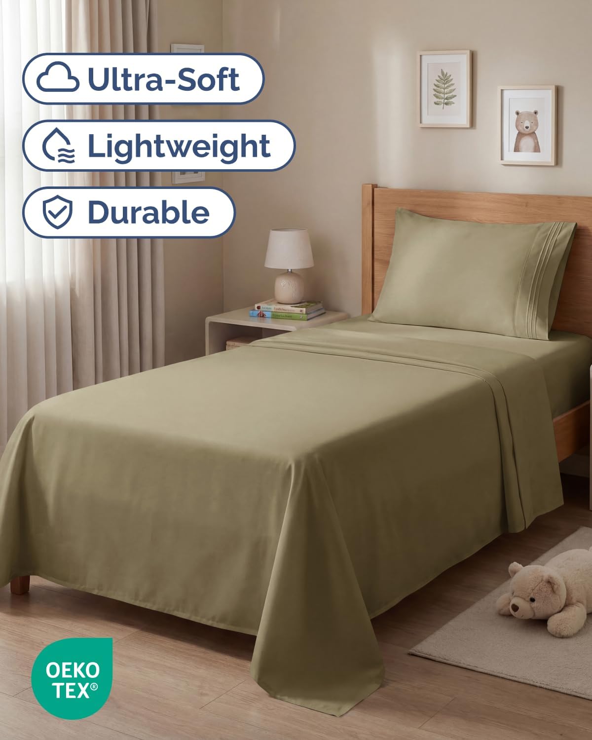 Owlet Dream Sock - Smart Baby Monitor View Heart Rate and Average Oxygen O2 as Sleep Quality Indicators. Wakings, Movement, and Sleep State. Digital Sleep Coach and Sleep Assist Prompts - Mint