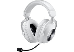 Logitech PRO X 2 LIGHTSPEED Wireless Gaming Headset – 50mm Graphene Drivers, Blue VO!CE Mic, LIGHTSPEED + Bluetooth, 50h Battery, Memory Foam Comfort, White