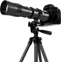 Telephoto Lens F Lens for Nikon, 420-800mm for Nikon DSLR, Manual Focus MF Zoom Lens for Nikon D3500 D850 D7500 D5600 D3400 D500 D7200 D5500 D750 D810 D3300 D5300 D610 D7100 D5200 etc