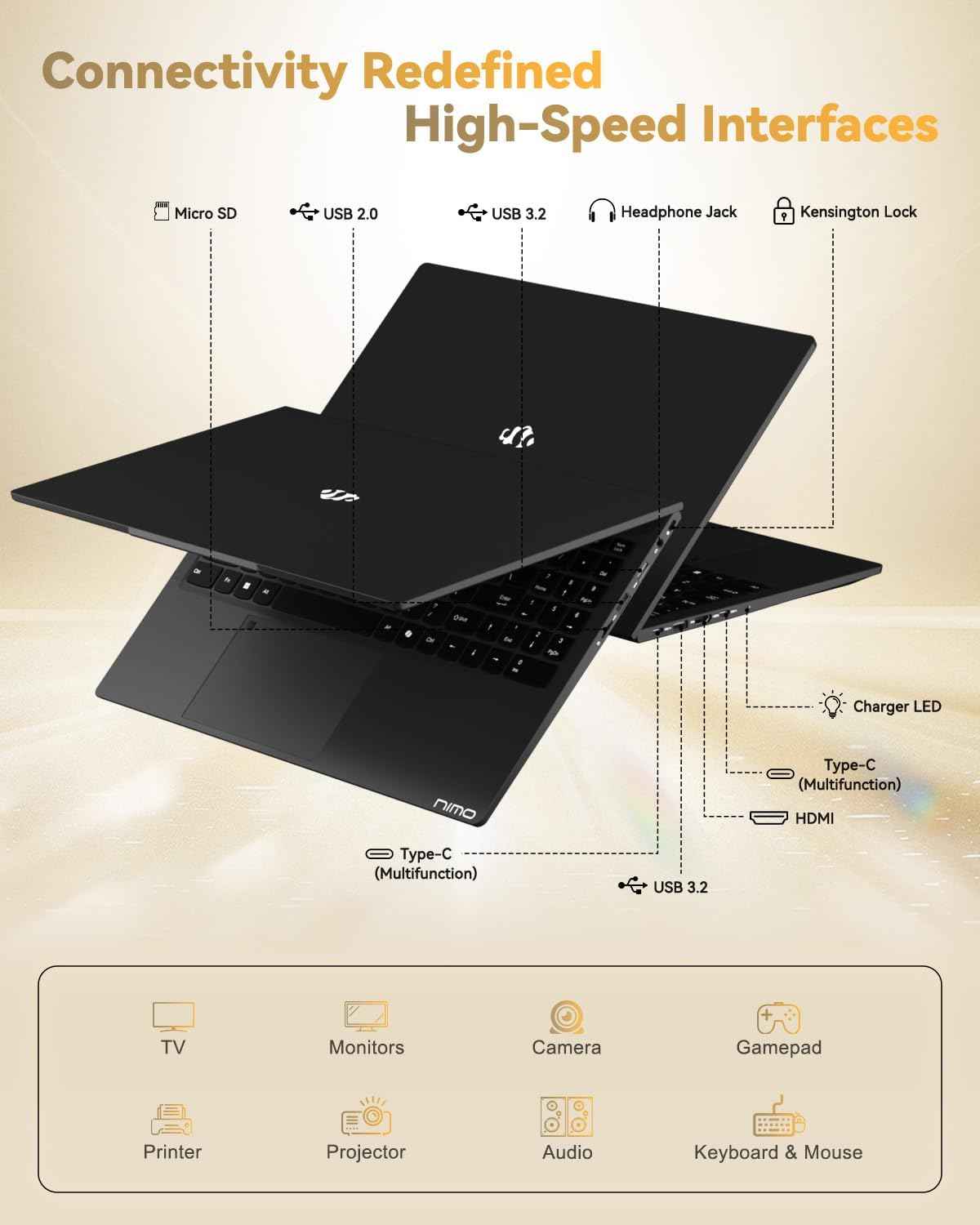 AMD meter 100W laptop for portable computing