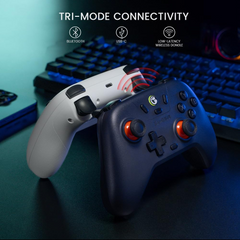 GameSir Nova Lite Wireless Switch Controller Bluetooth Gamepad Stellar White