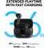 Soundcore K20i by Anker, Semi-in-Ear Earbuds, Bluetooth Wireless, 36H Playtime, Fast Charge, Clear Sound, Comfortable Fit, ENC 2-Mic Clear Calls, Custom EQ, IPX5, Bluetooth 5.3, App Control