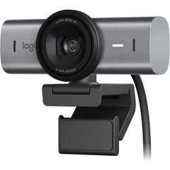 Logitech MX Brio 4K Ultra HD Streaming Webcam w/ AI Image Enhancement, 8.5MP Sony Image sensor, 4x Digital Zoom, 4K @ 30fps / 1080p @ 60fps, Dual Noise-Reducing Microphones, USB-C, Logi Software On MacOS & Win | MX BRIO | - CompuMe