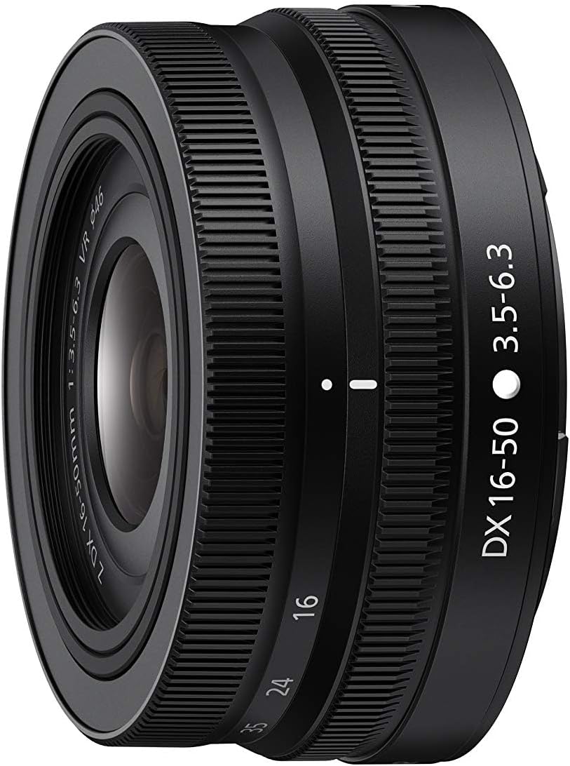 NIKKOR Z DX 16-50mm VR (Black) | Compact mid-range zoom lens with image stabilization for APS-C size/DX format Z series mirrorless cameras | Nikon USA Model