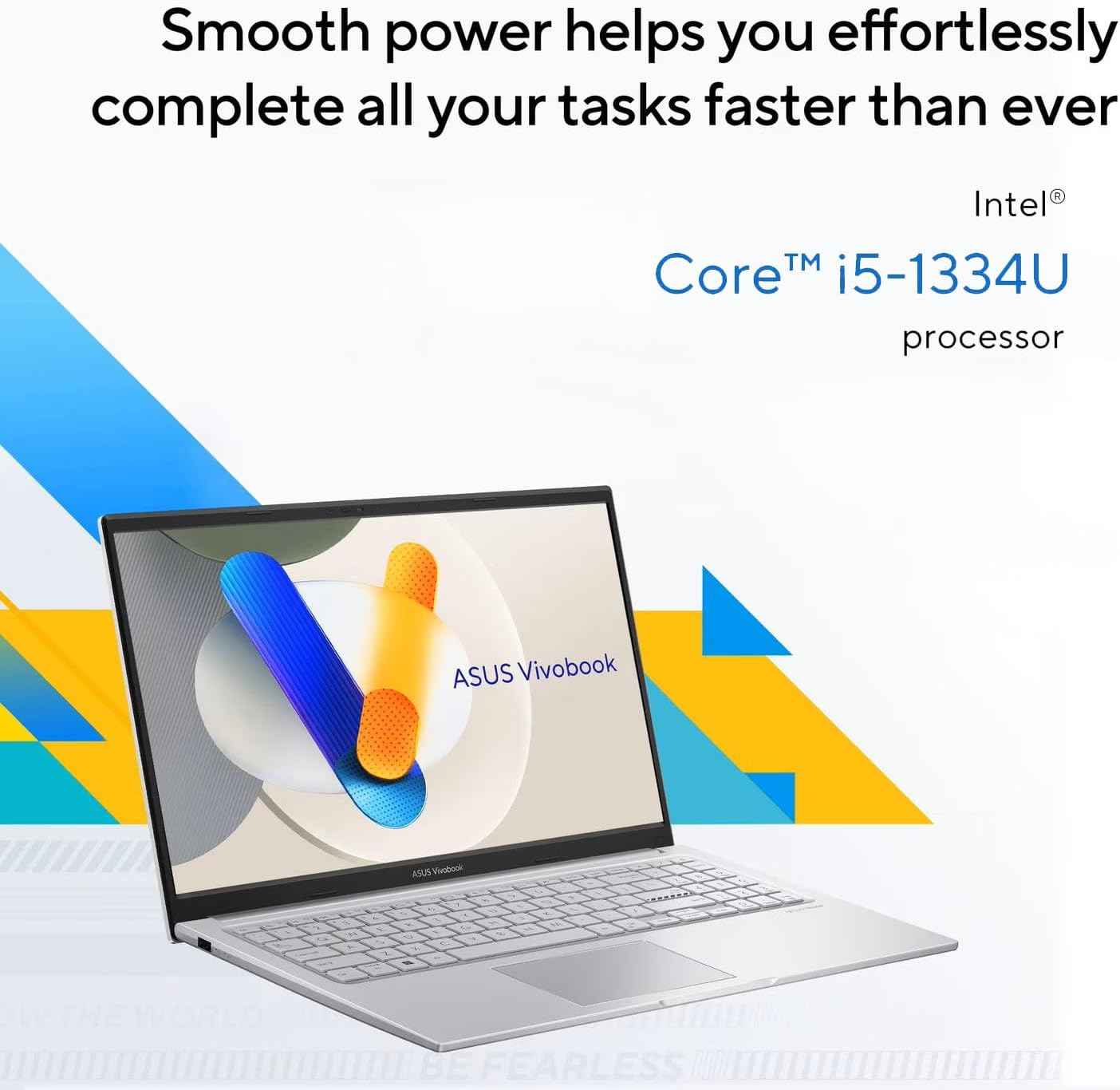 Vivobook 15 15.6" FHD Laptop, Intel 10-Core i5 1334U, 16GB RAM 512GB SSD, Intel Iris Xe Graphics Backlit Keyboard Win 11 WiFi 6 Bluetooth 5.2 Computer for Creator Business Gaming w/GM Accessory