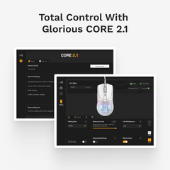 Glorious Model O 2 Mini Wired Gaming Mouse - White