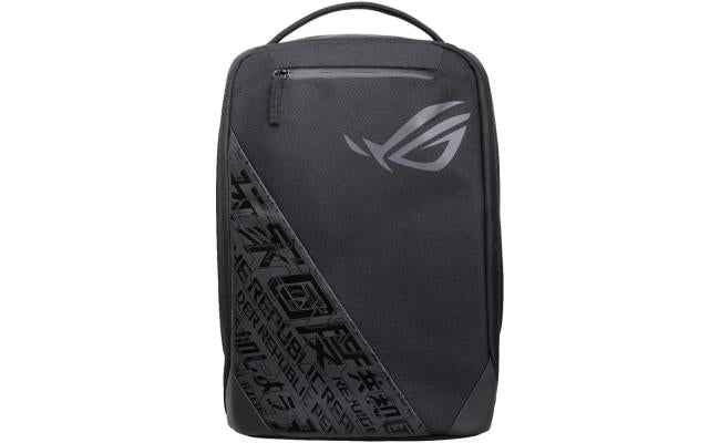 ASUS ROG Backpack (BP1501G), Polyester & Cotton Fabric, Up To 17” Notebook, Stylish, gaming-inspired design w/ ROG Logo - Black