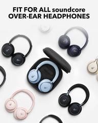 Space 2 by Anker, Active Noise Cancelling Headphones with Protective Case, Comfortable Fit, 50H Playtime, LDAC Hi-Res Wireless Audio, Dual Connection, Clear Calls, Bluetooth 6.1, Nap Mode
