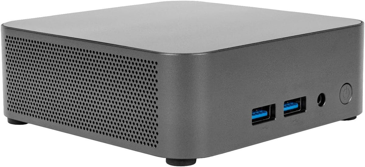 2025 NUC BYNUC13PG Mini Desktop 10-Core Intel Core i7-13620H UHD Graphics 16GB DDR4 512GB NVMe SSD Thunderbolt 4 WI-FI BT 5.3 USB-C HDMI2.1 RJ-45 Windows 11 Pro w/RE USB