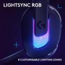 Logitech G522 LIGHTSPEED Wireless Gaming Headset, Lightsync RGB, Full Bandwidth Mic, Advanced Synchronized Audio, Tri-Connectivity with LightSpeed, Bluetooth 5.3, White