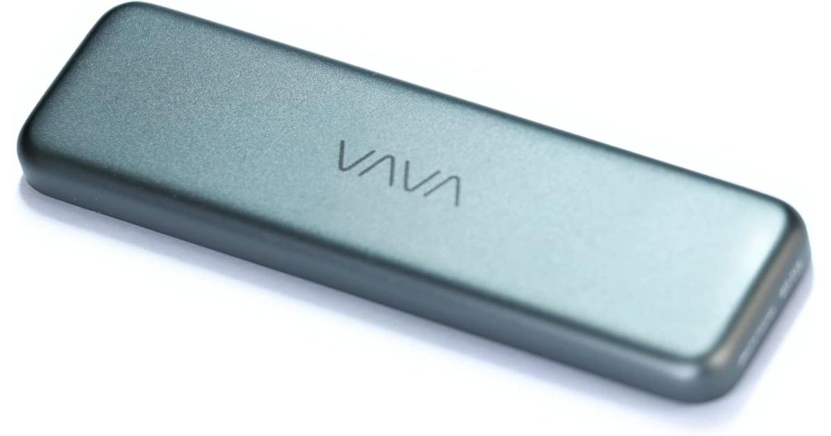 VAVA 512GB External Portable SSD (Solid State Drive), 540MB/S Data Transfer, AES 256-Bit Hardware Encryption Technology, easy to carry and expertly designed.