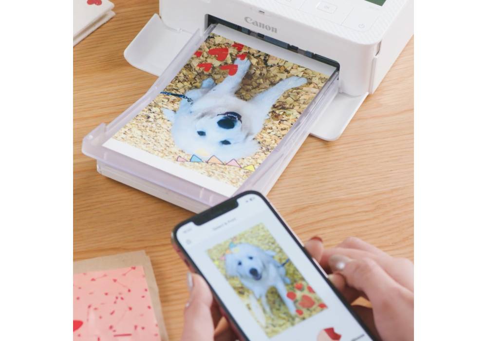 Canon SELPHY CP1500 Photo Printer Dye-sublimation 300 x 300 DPI Maximum print size: 4" x 6" (10x15 cm ) Direct printing, Wi-Fi - White